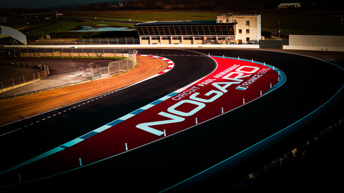 Virage circuit de Nogaro