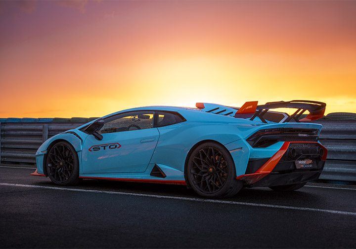 Stage de pilotage Lamborghini Huracán STO circuit Lédenon