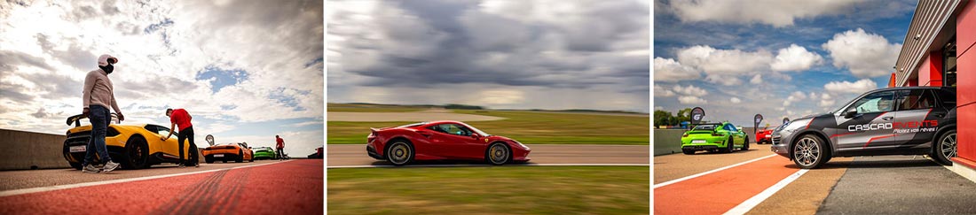 Pilotage sur le circuit de la Ferté-Gaucher