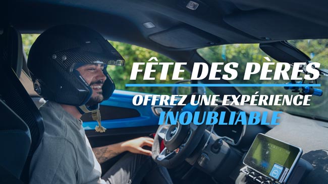 Fête des pères Stage de pilotage