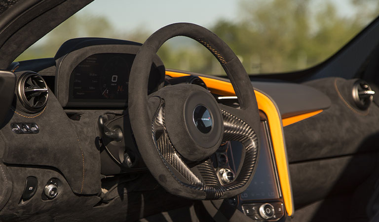 McLaren 720S habitacle intérieur