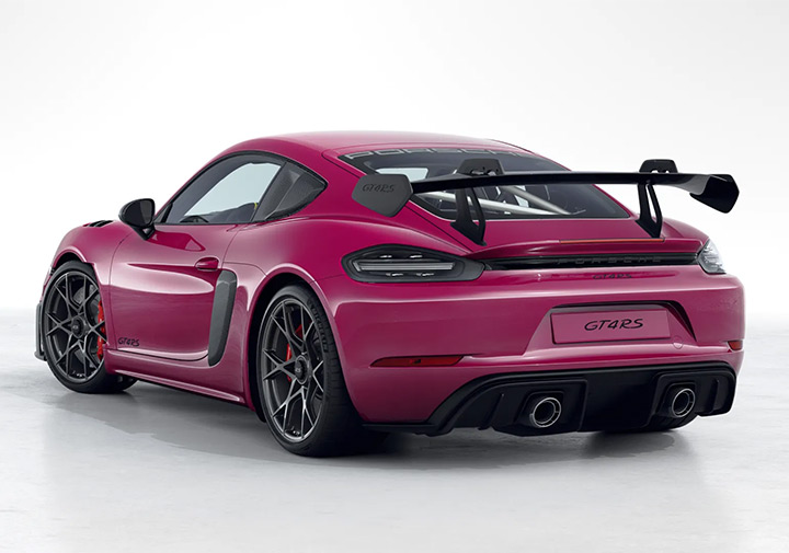 Porsche 718 Cayman GT4 RS de dos