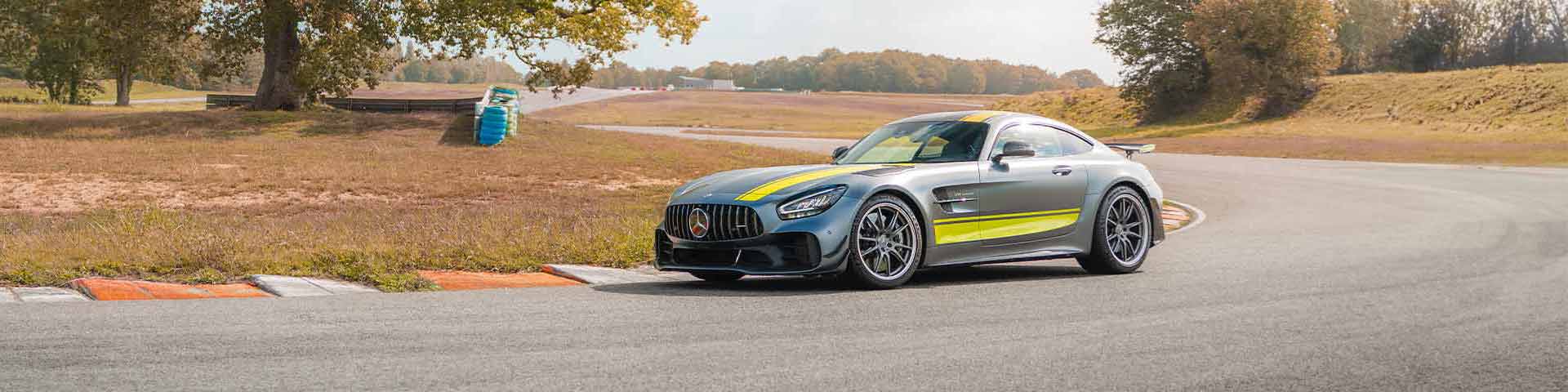 Mercedes sur circuit