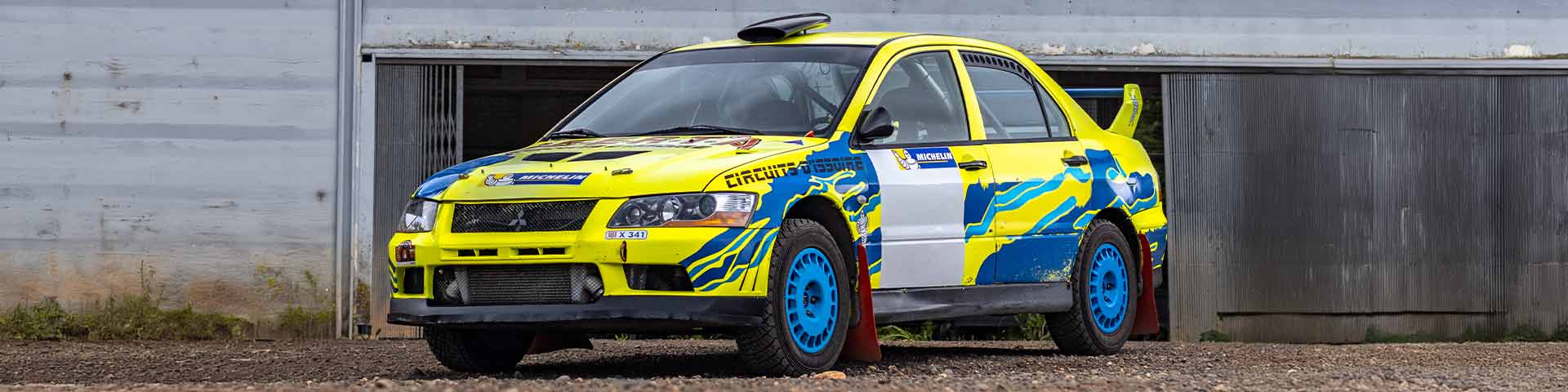 Stage de pilotage rallye circuit terre Issoire en Mitsubishi